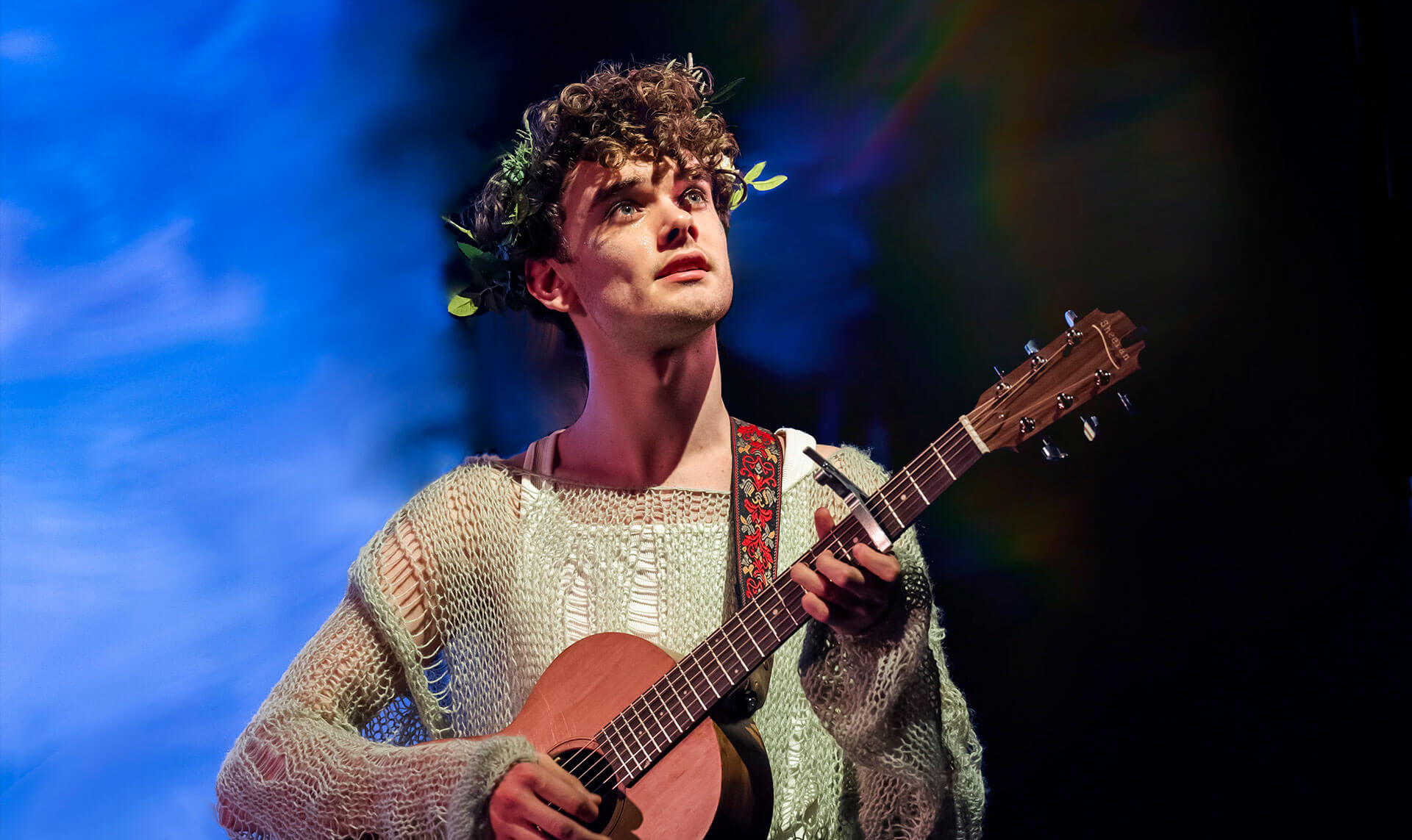 The Unlikely Pilgrimage of Harold Fry - WEST END Noah Mullins (The Balladeer) Credit: Tristram Kenton